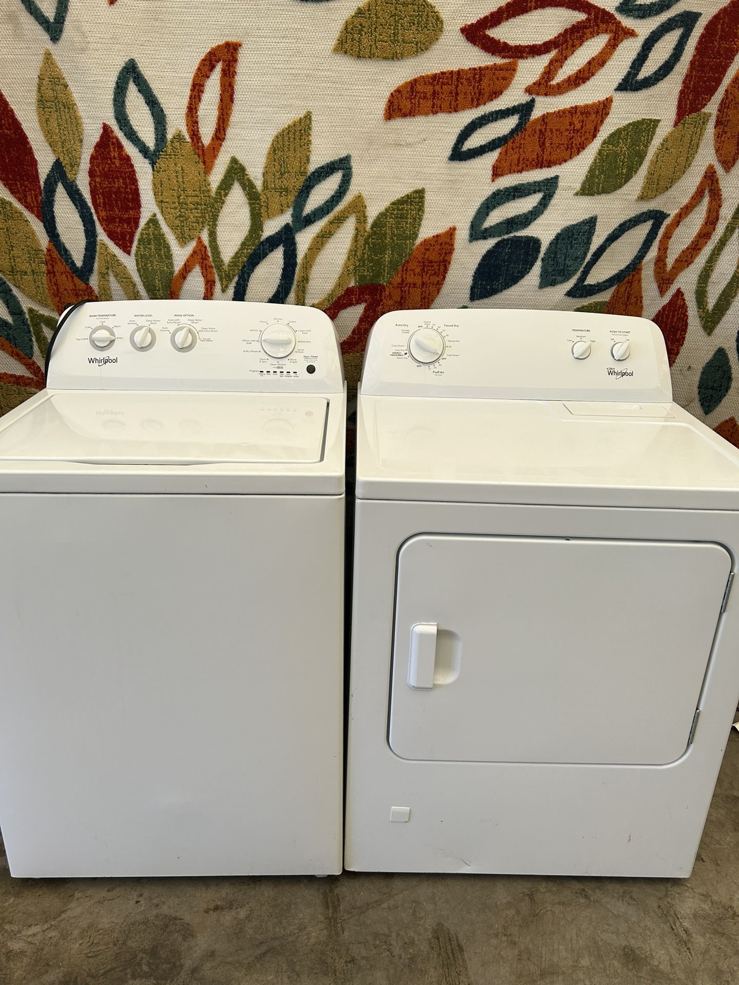 Whirlpool Washer And Dryer Laundry