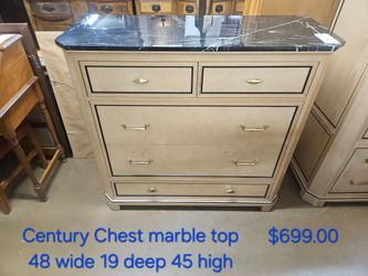 Century Furniture Chest of Drawers w Marble Top We are located at 2811 East Bell road. Another Time Around Furniture.