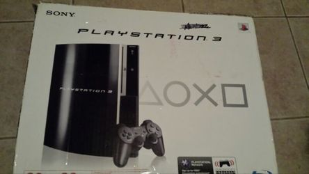 Ps3 with controller and box