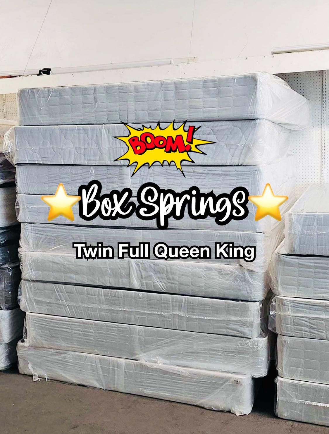 Box Springs Twin Full Queen King Box Spring 