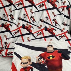 Disney Incredibles Twin Sheet Set!