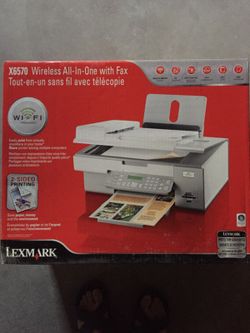 Lexmark all in one printer: print, copy, fax, scan