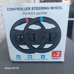 Controller steering wheel for Nintendo switch 2 Joy pad