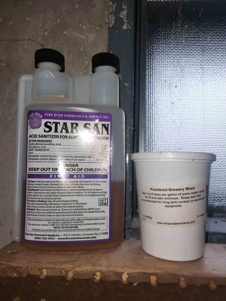 Home Brewing Sanitizer & Brewers Wash