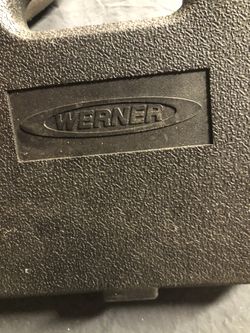 Werner ladder dynamic hinge set & case