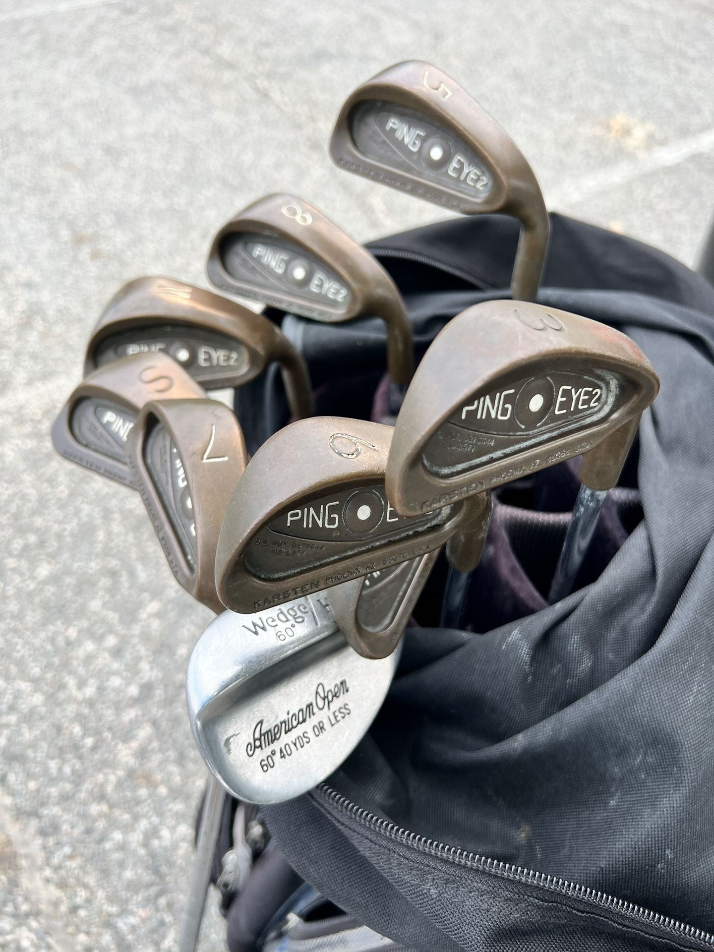 Ping Eye 2 - White Dot Beryllium Irons