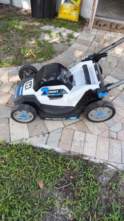 Hart brushless dual blade mower 20”