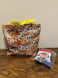 Labubu Tote Bag And Socks 