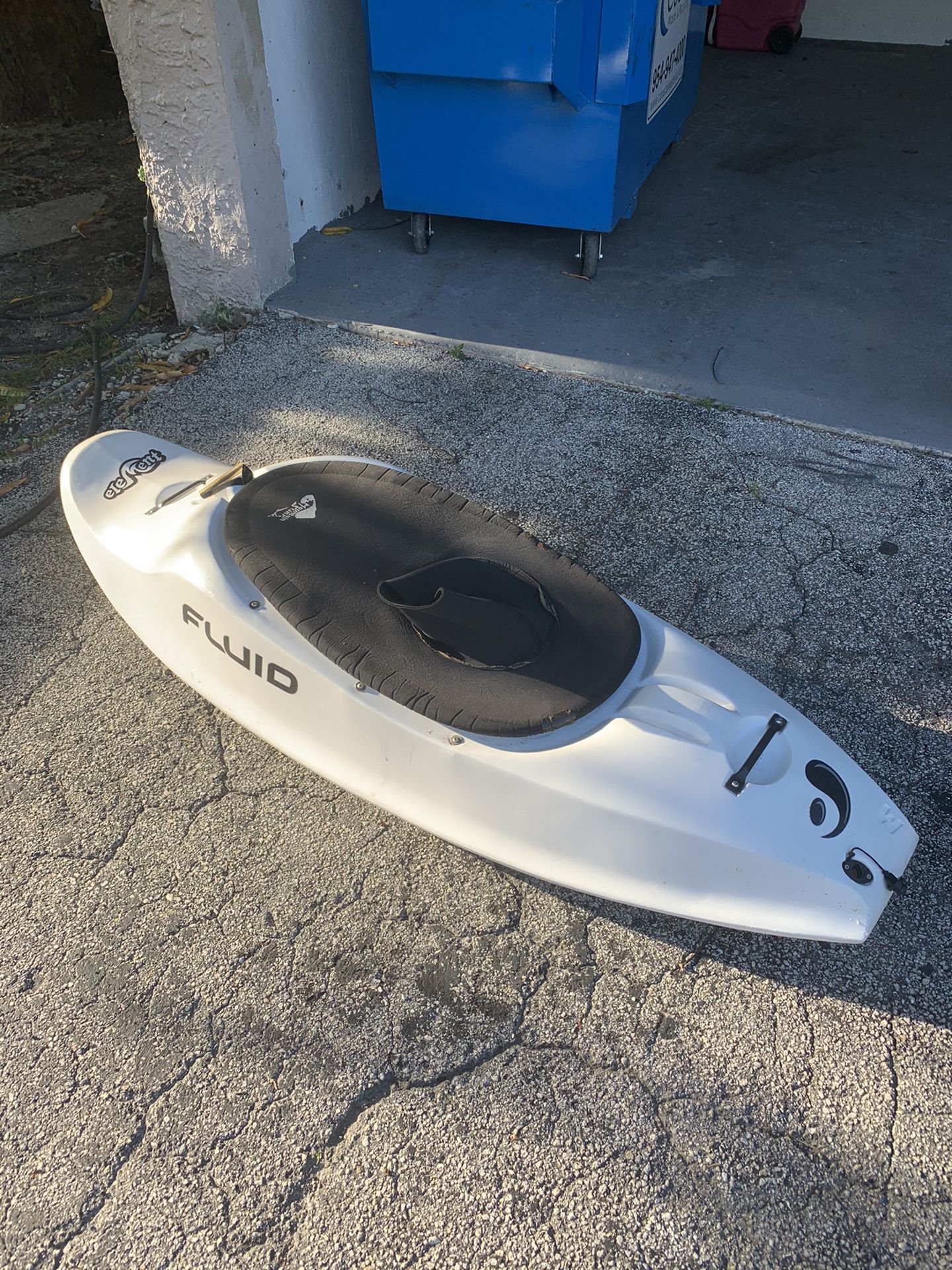 White water surf kayak