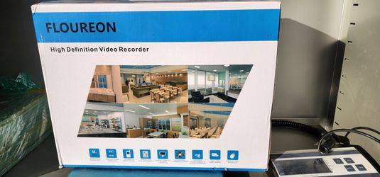 Floureon CCTV 4-Camera Kit with H.264 4-Channel Digital Video Recorder