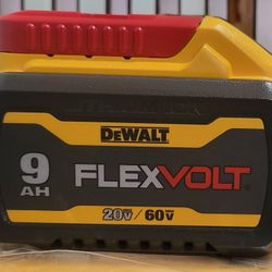 DEWALT FLEXVOLT 20V/60V MAX LITHIUM-ION 9.0 Ah BATTERY 