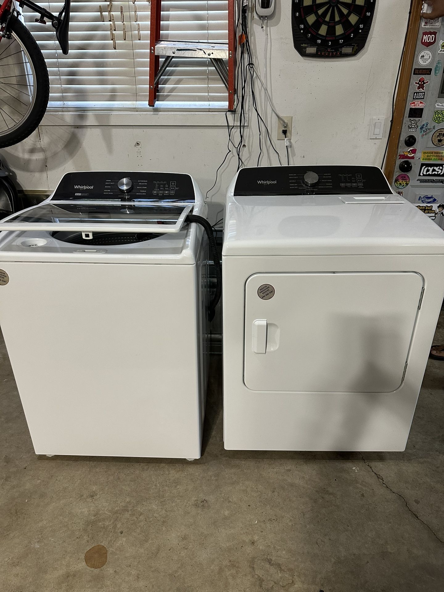 Whirlpool Matching white W/d Set