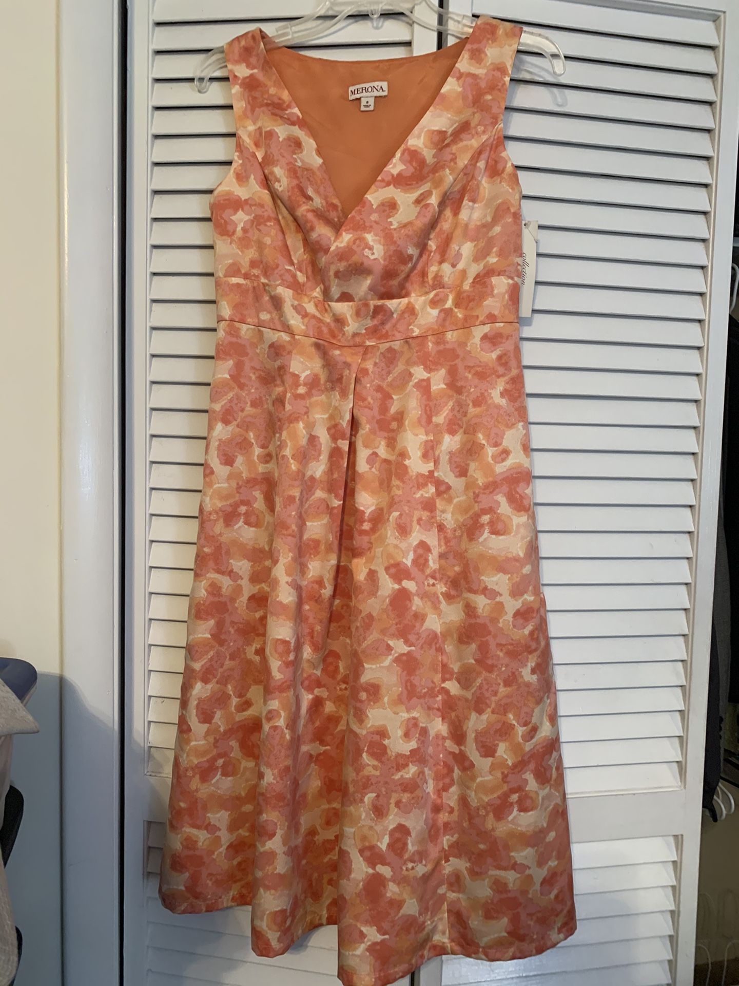 Merona Size 6 MIDI Sleeveless Dress NWT