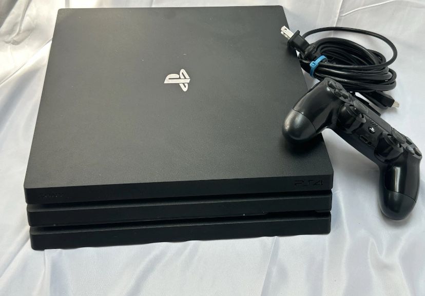 Sony PlayStation 4 Pro 1TB Video Game Console - PS4 -Jet Black (CUH-7216B)