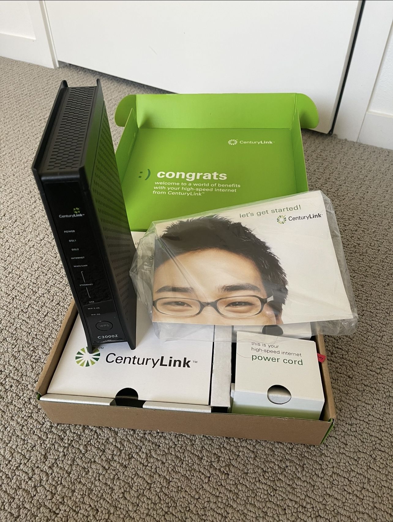 Centurylink ZyXEL C3000Z Modem WiFi Router