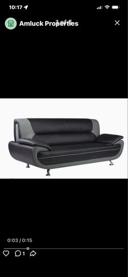 Modern sofa and chair like new