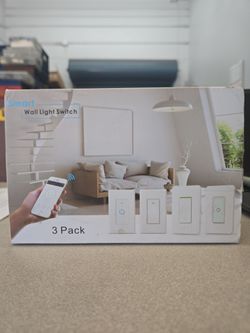 Smart wall light switchs