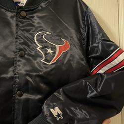 Houston Texans Starter Jacket - Size Large (Used)