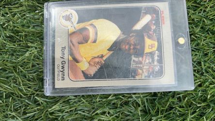Tony Gwynn Padres fleer rookie baseball card