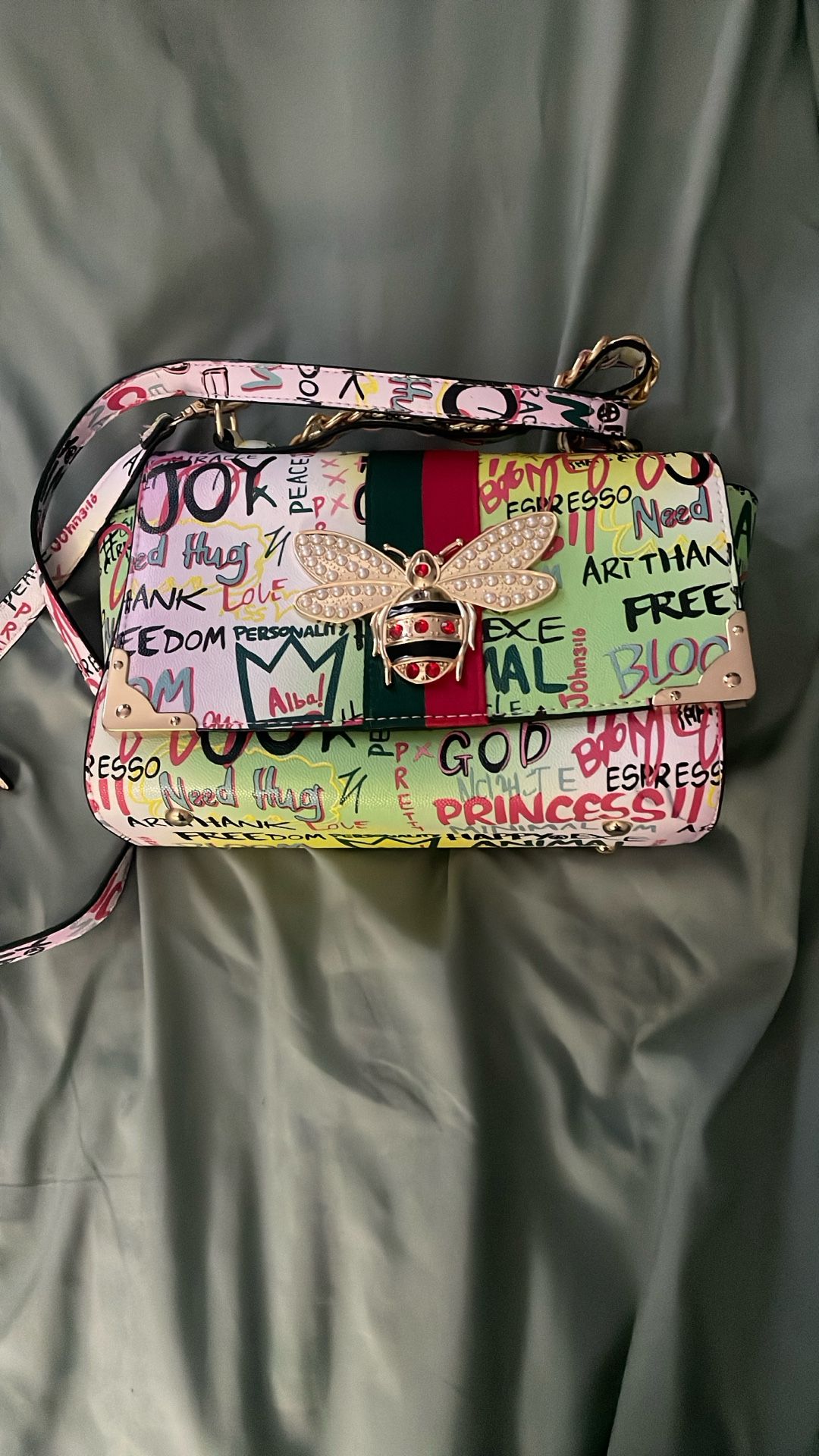 Alba Graffiti Hand Bag