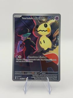 Team Rocket's Mimikyu 238/217 Pokémon Card