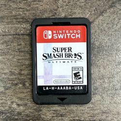 Nintendo Switch Super Smash Bros Ultimate Video Game 