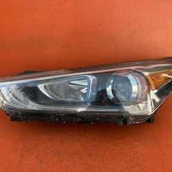 2017 2018 2019 HYUNDAI IONIQ LEFT SIDE HALOGEN HEADLIGHT OEM 92101-G2020