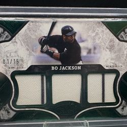 2025 Tier l Bo Jackson Triple Patch 1/15!!