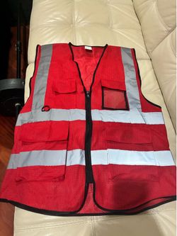Safety Vest Red - Large🦺