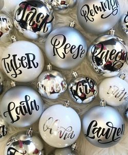 Custom ornaments