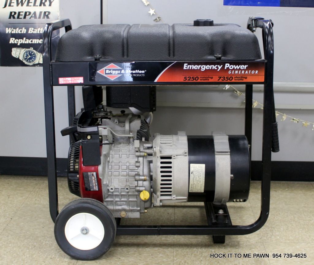 Briggs & Stratton 5250 Running Watt Gasoline Portable Generator 030204