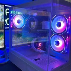 WHITE GAMING PC 