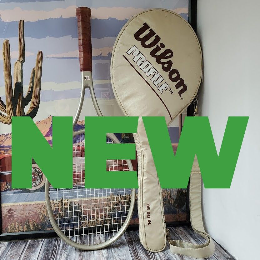 New Wilson Profile 95 Midplus  Graphite Lightweight 4 5/8 L 5 Tennis Racket
