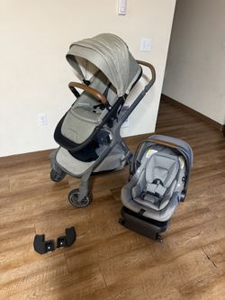 Nuna Grow Stroller and car seat 