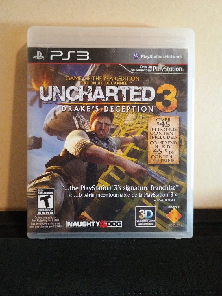 PS3 Uncharted 3 Drake's Deception