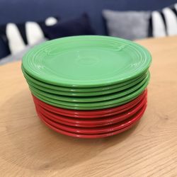 Fiesta Shamrock Green Salad Plate (Set Of 6)