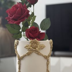 3 Tier Hand Painted Faux Cake 