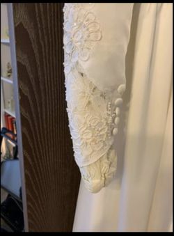 Wedding Bridal Dress 1980’s Size 8 Thumbnail