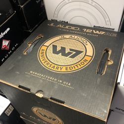 Jl Audio 12 Inch W7 On Sale Today! No One Beats Our Deals No Credit Check Payment Plans Available 