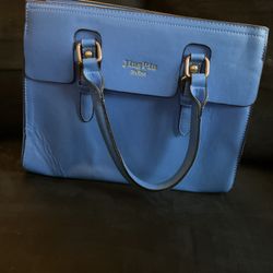 Bright Blue Purse Shoulder Bag
