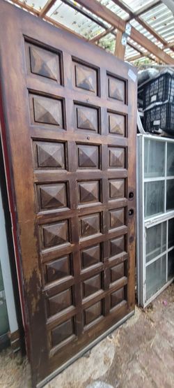# puerta de caoba 36x80
