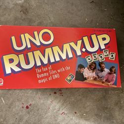 Vintage 1993 Mattel UNO Rummy Up 