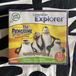 Brand new Leapster Explorer Leap Frog The Penguins game