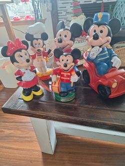 Vintage Mickey Mouse Banks