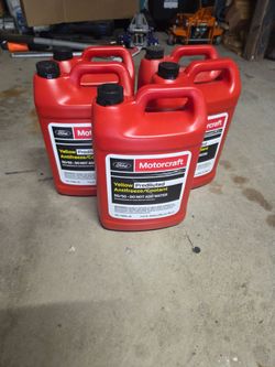 4x Motorcraft yellow Prediluted Antifreeze Coolant 50/50 VC13DLG