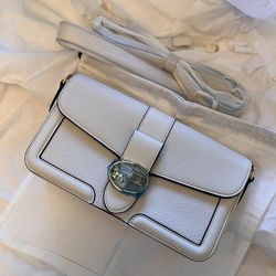 New Off white bag purse with 2 straps for shoulder and cross body