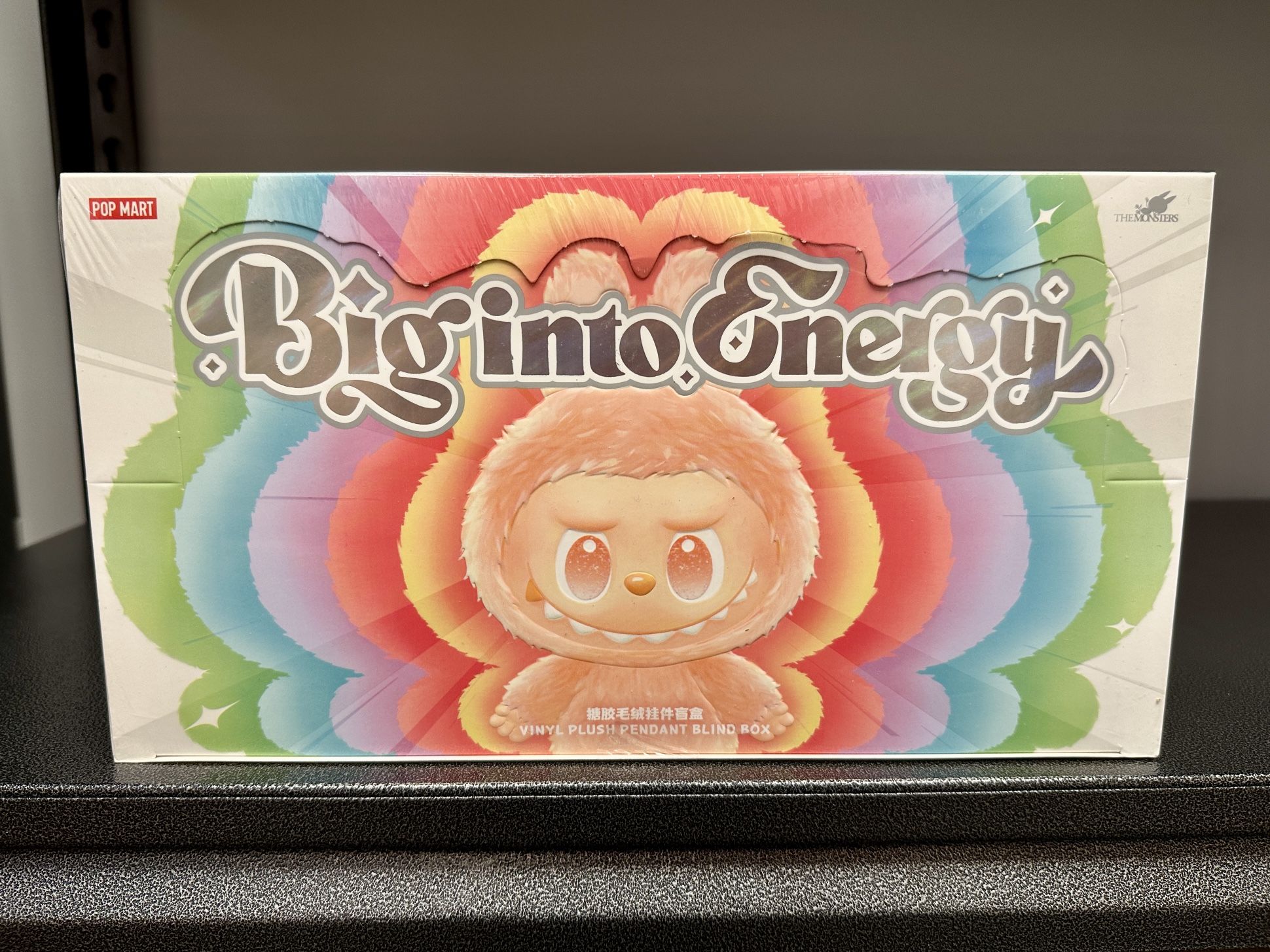 100% Authentic Labubu Pop Mart THE MONSTERS Big into Energy Series Vinyl Plush Whole Set (6 Plushies)