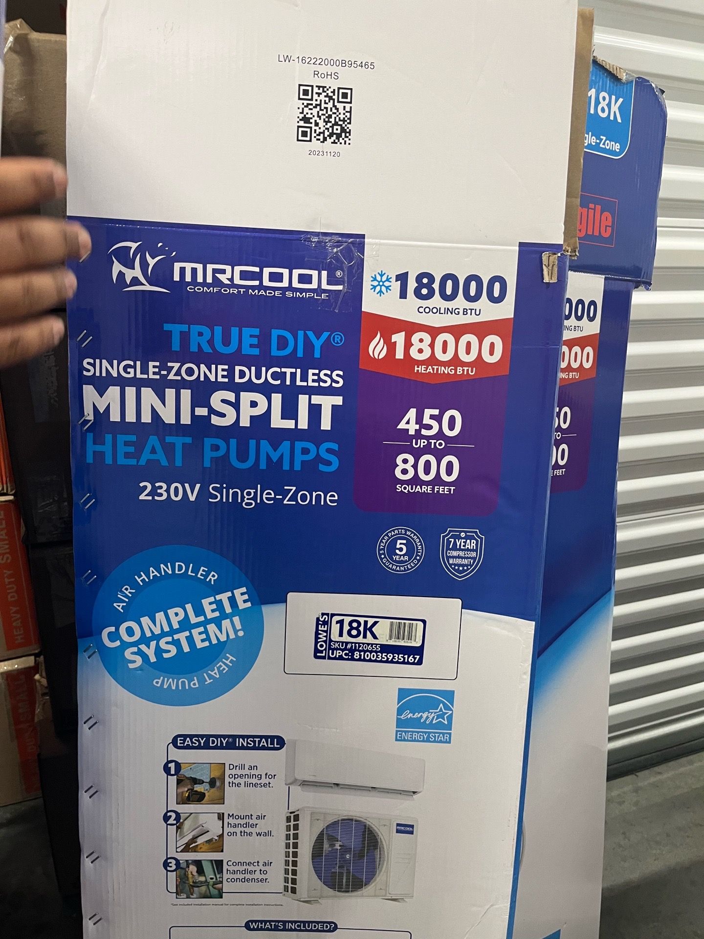 MRCOOL 18 BTU