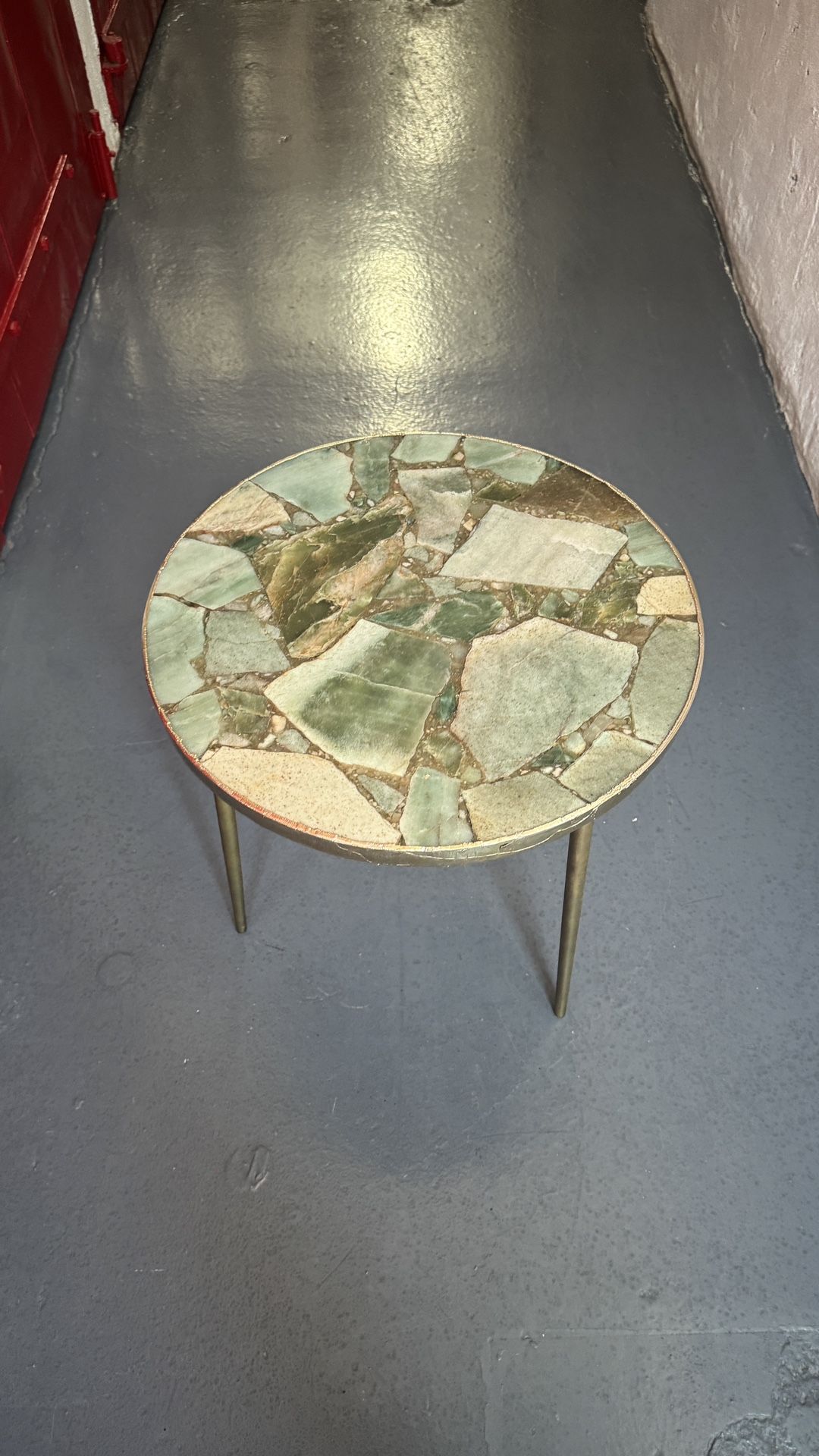 Anthropologie Agate Side Table