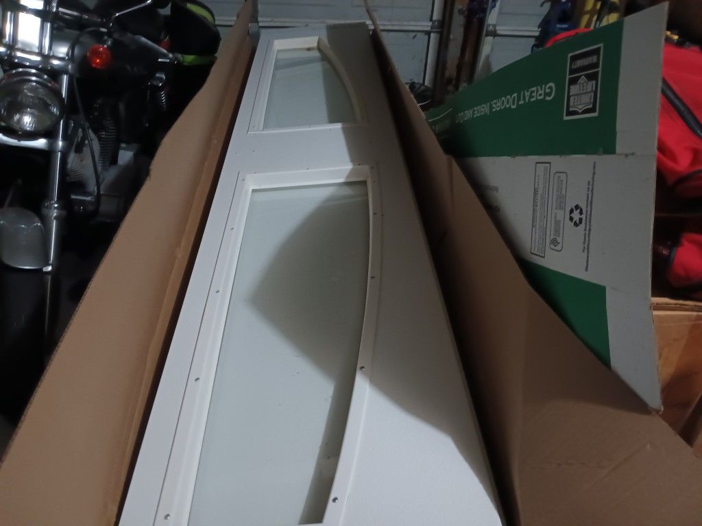 Two 9x7 Insulated Garage Doors
